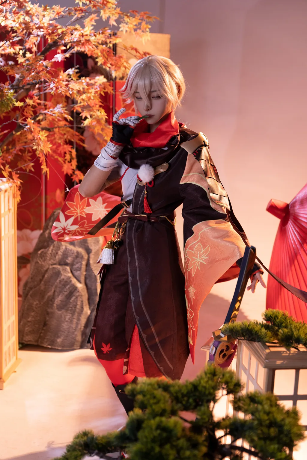 Seya-狮砸 – 原神 枫原万叶[9P/88MB]插图