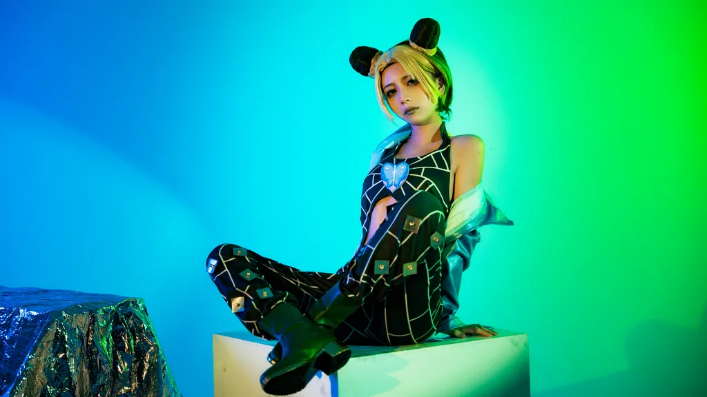 [YITUYU艺图语]2022.12.15 JOJO的奇妙冒险COS 清青琴玖[26+1P/754MB]插图1