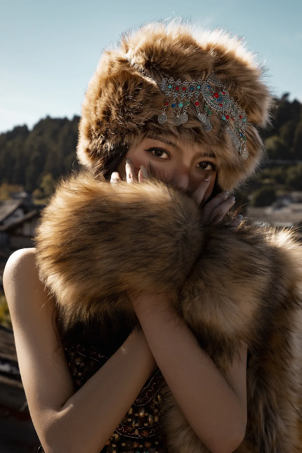 [YITUYU艺图语]2022.12.17 部落公主 戴戴[24+1P/517MB]插图1