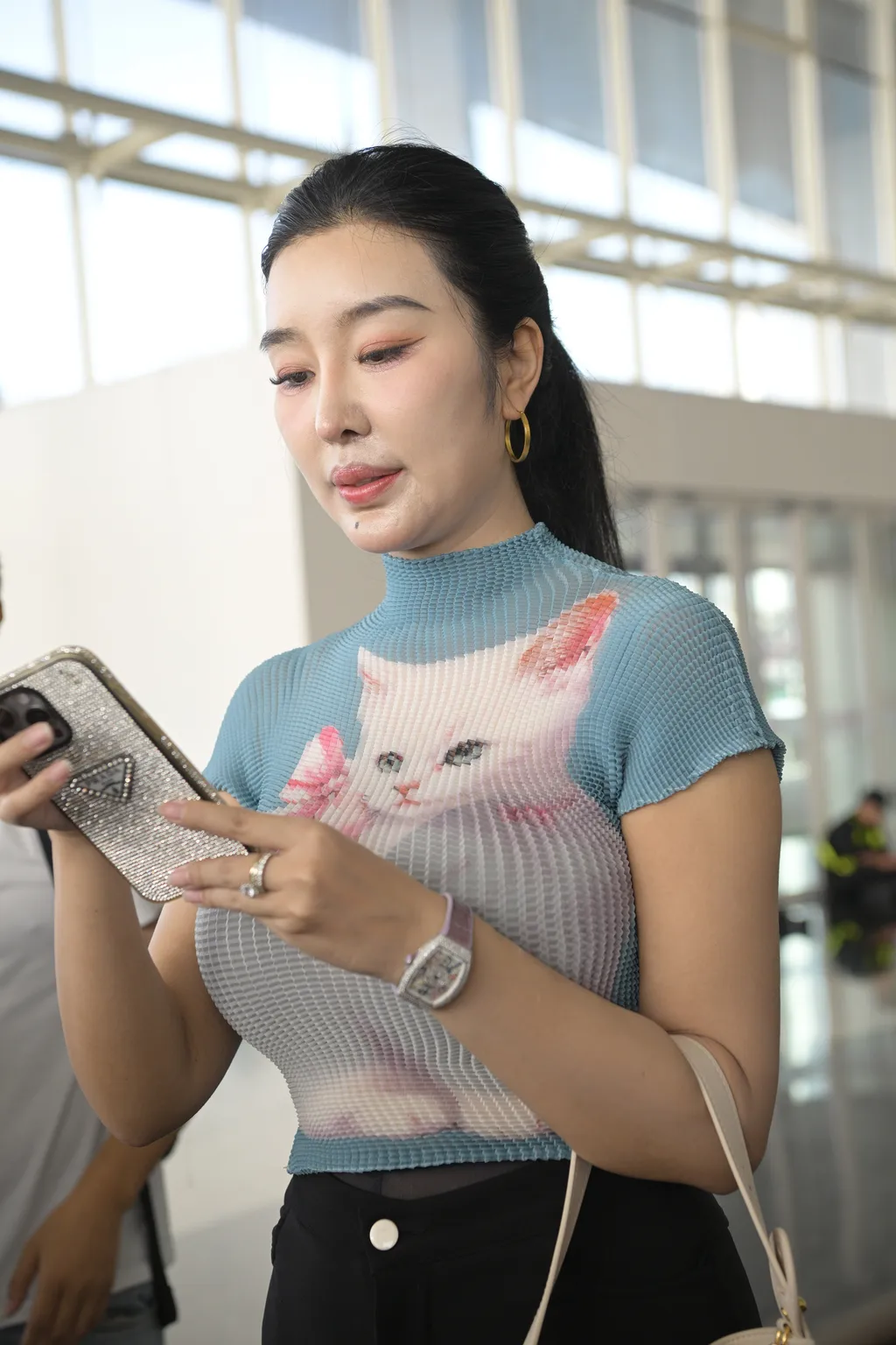 精选街拍作品 NO.6361 风满黑丝香香[182P/445MB]插图2