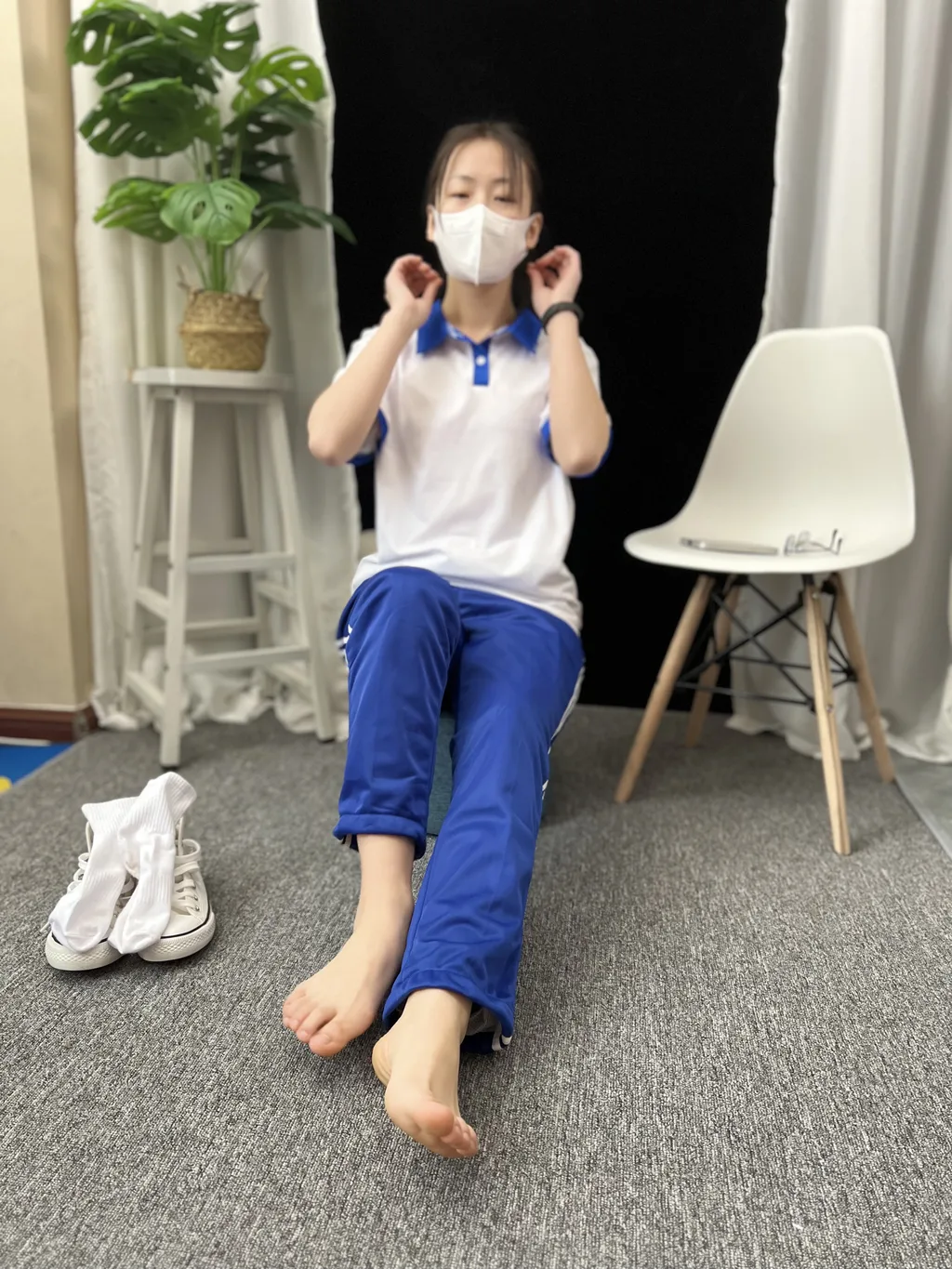 三禾摄影 NO.034 校服 棉袜 帆布鞋[244P/1V/4.73GB]插图2