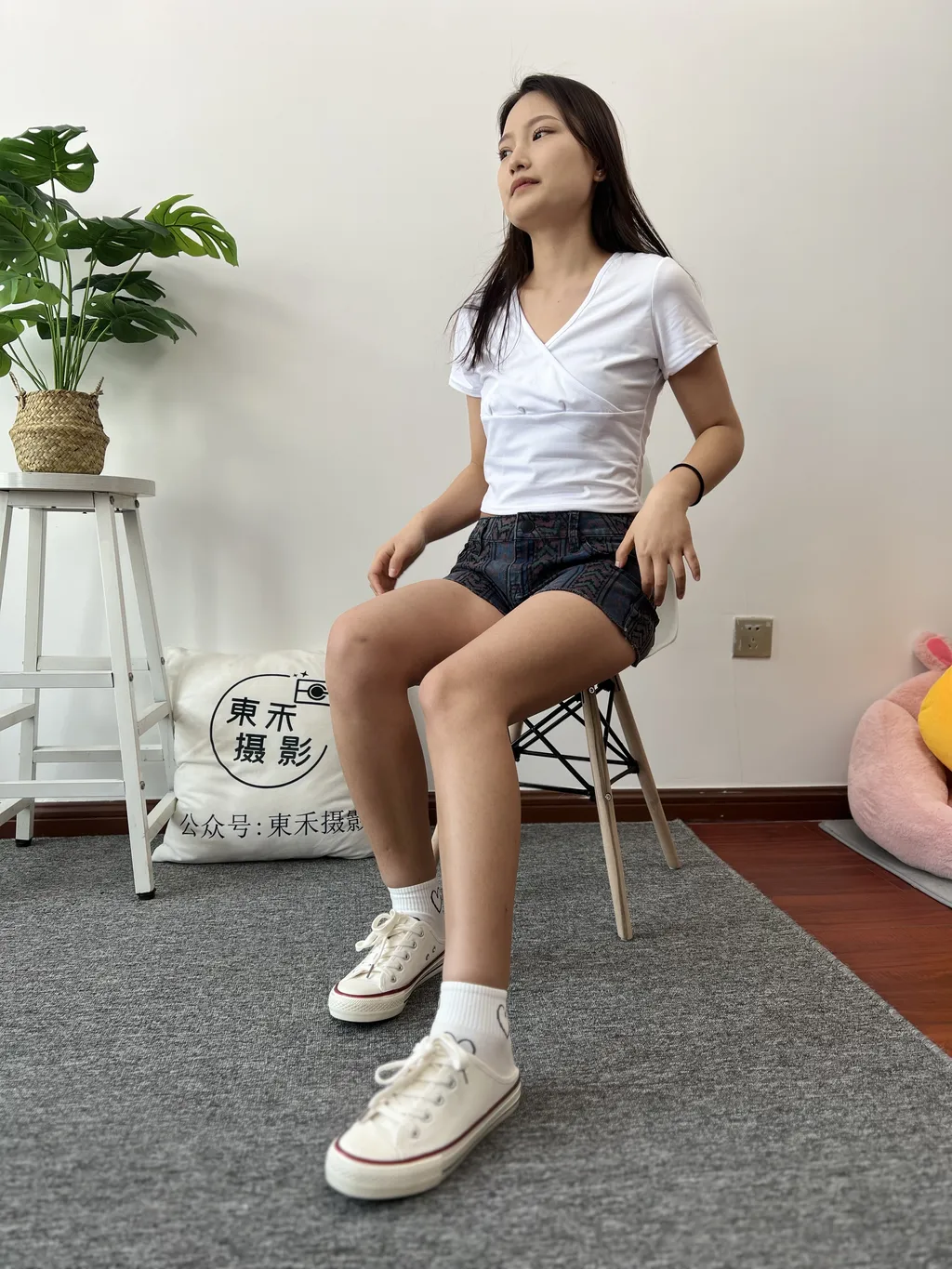 三禾摄影 NO.036 休闲短裤 棉袜[157P/1V/938MB]插图2