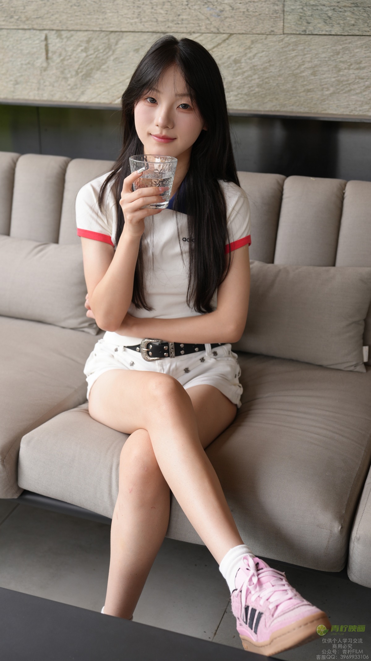 青柠映画 094期 阿慌 白袜 亮钻 [203P/2V/6G]插图