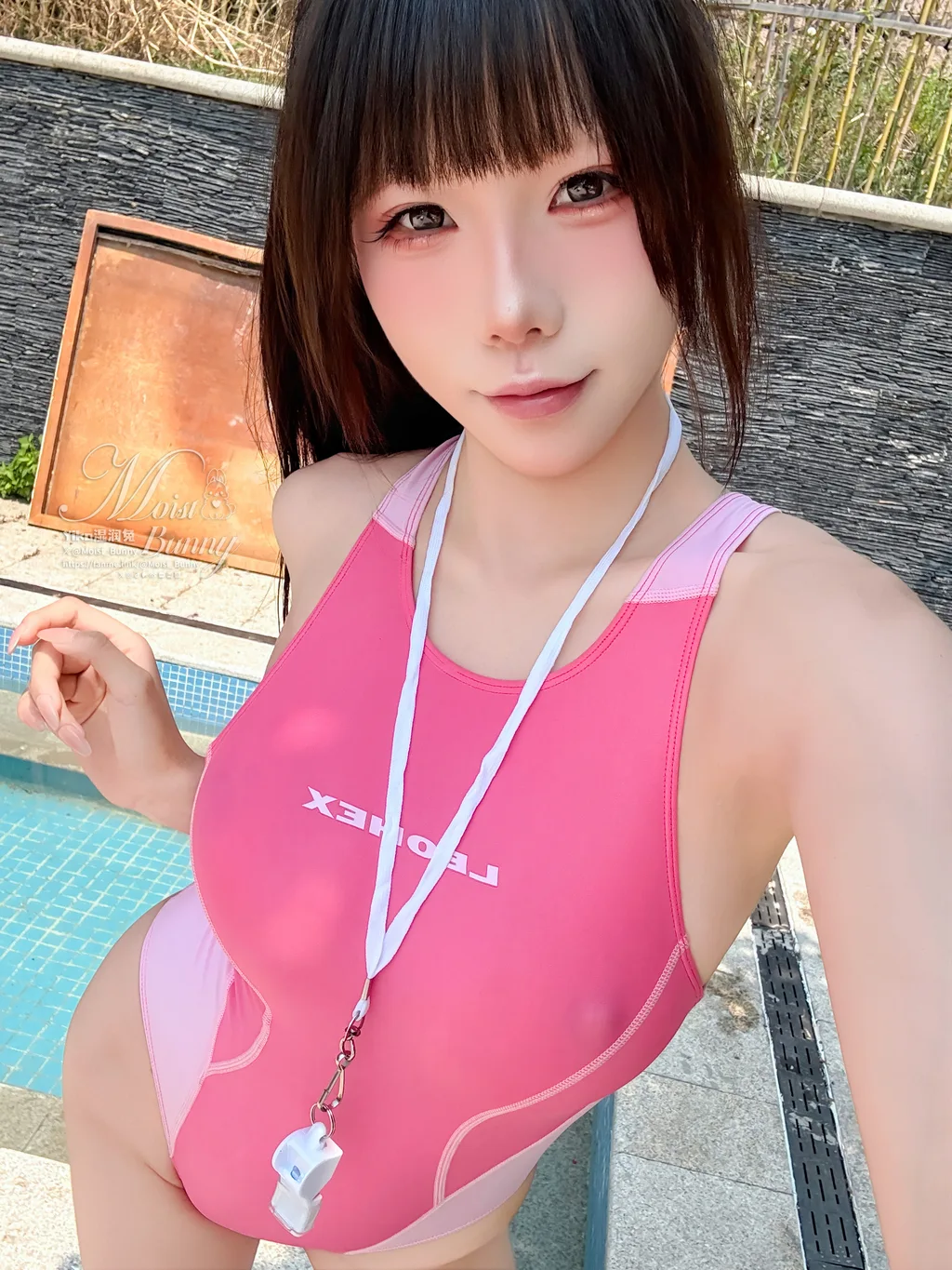 咬一口兔娘 – 2025泳装限定作 水泳部前辈[94P/1.07GB]插图1