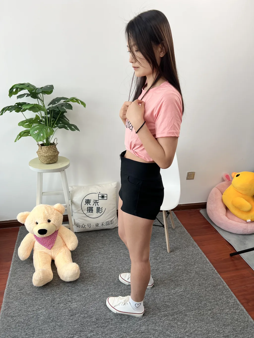 三禾摄影 NO.037 休闲短裤 棉袜 帆布鞋[171P/2V/0.99GB]插图3