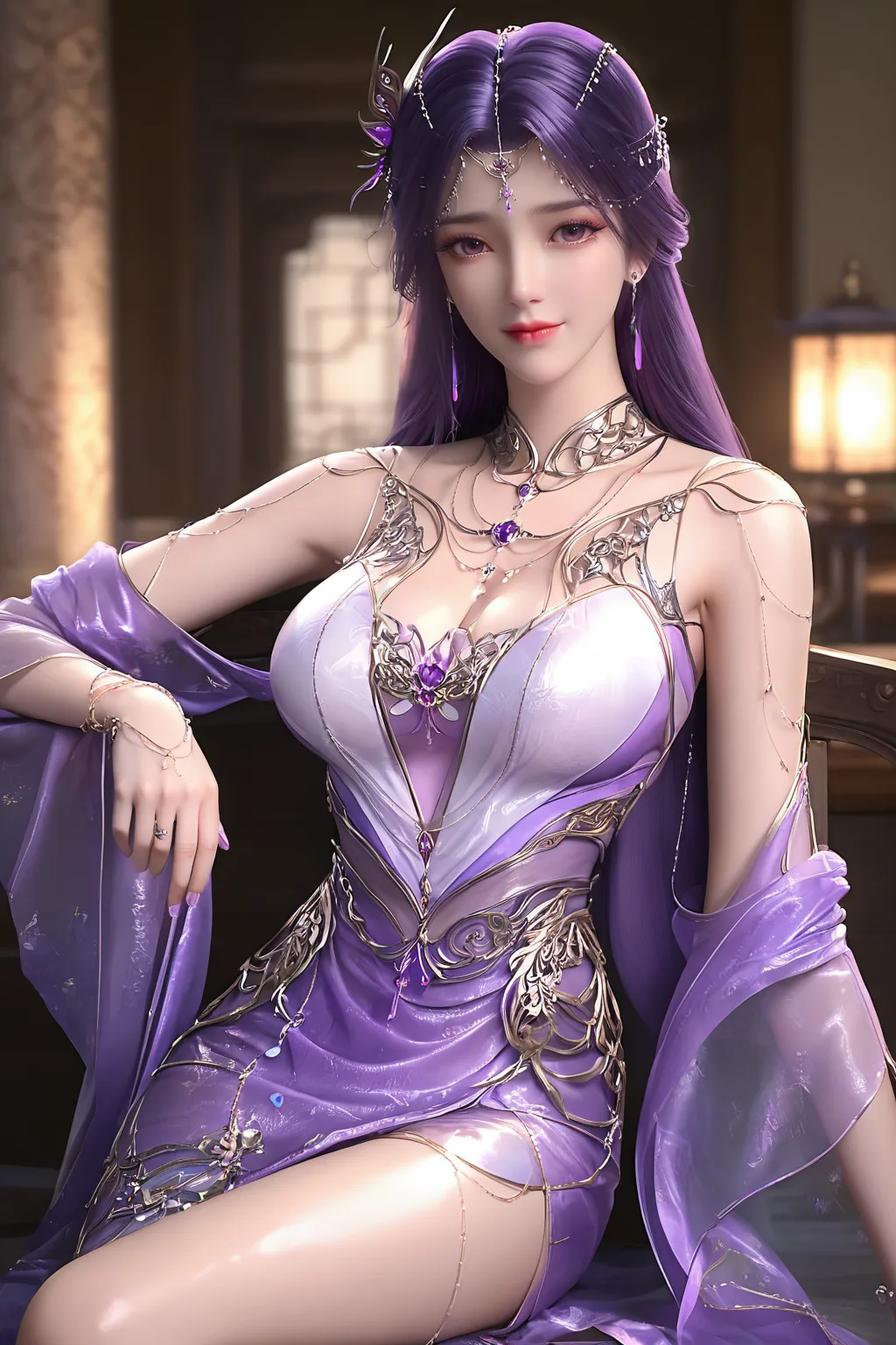 AI绘画 925 完美世界-云曦[15P/28MB]插图1