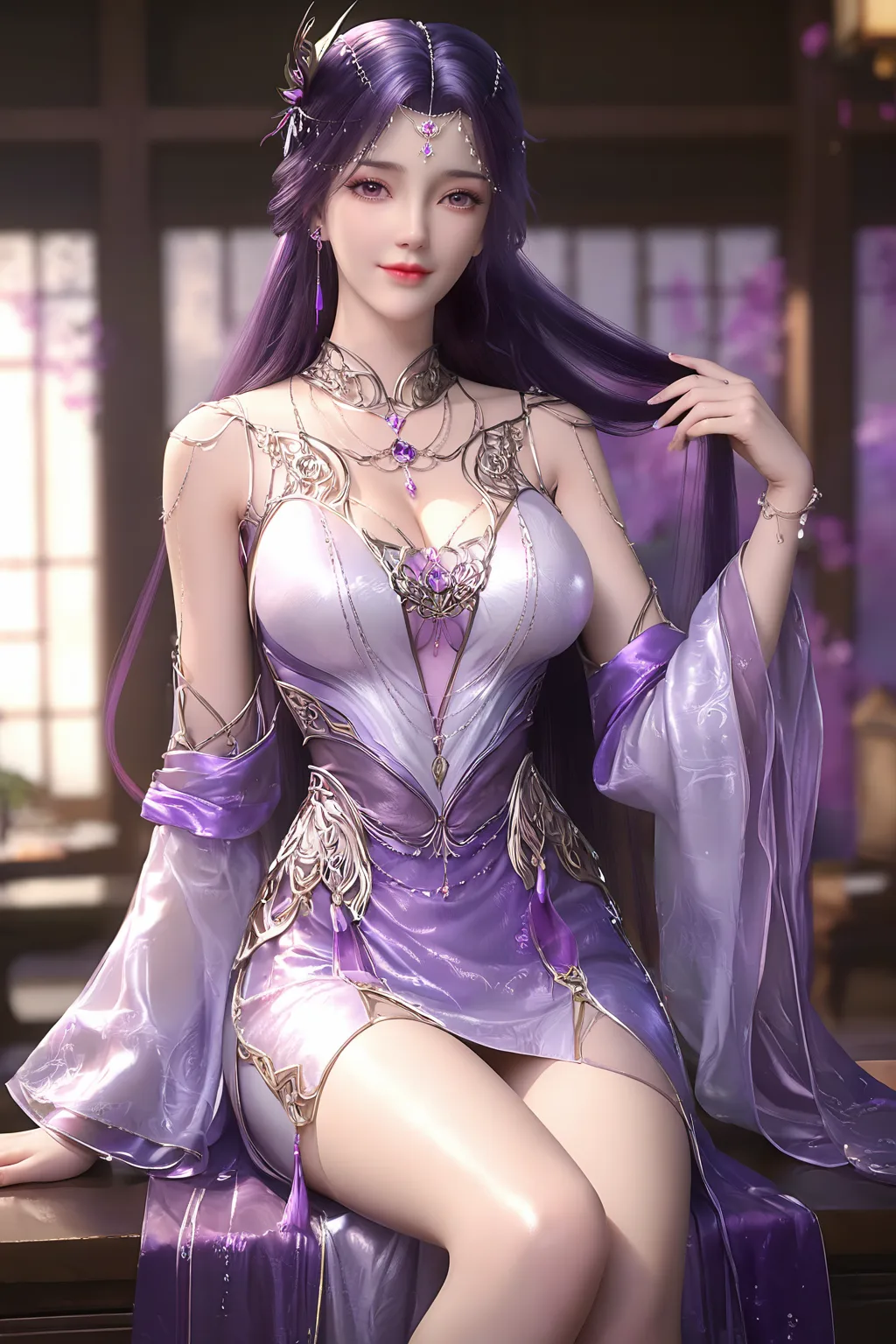 AI绘画 925 完美世界-云曦[15P/28MB]插图2