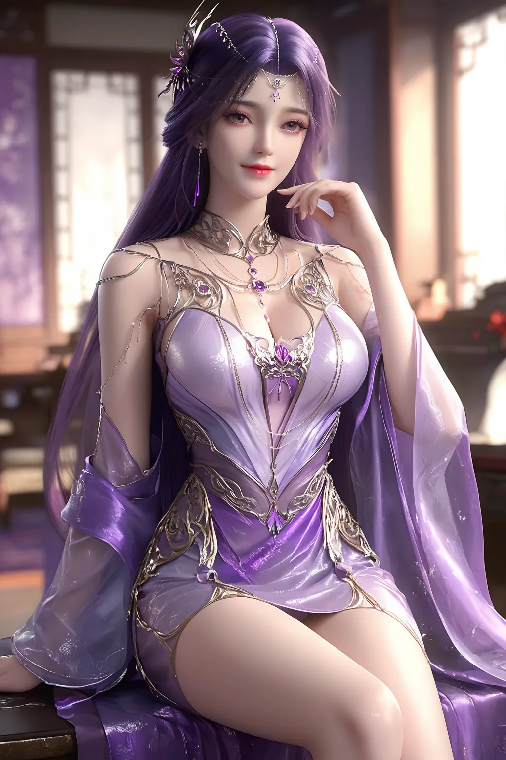 AI绘画 925 完美世界-云曦[15P/28MB]插图3