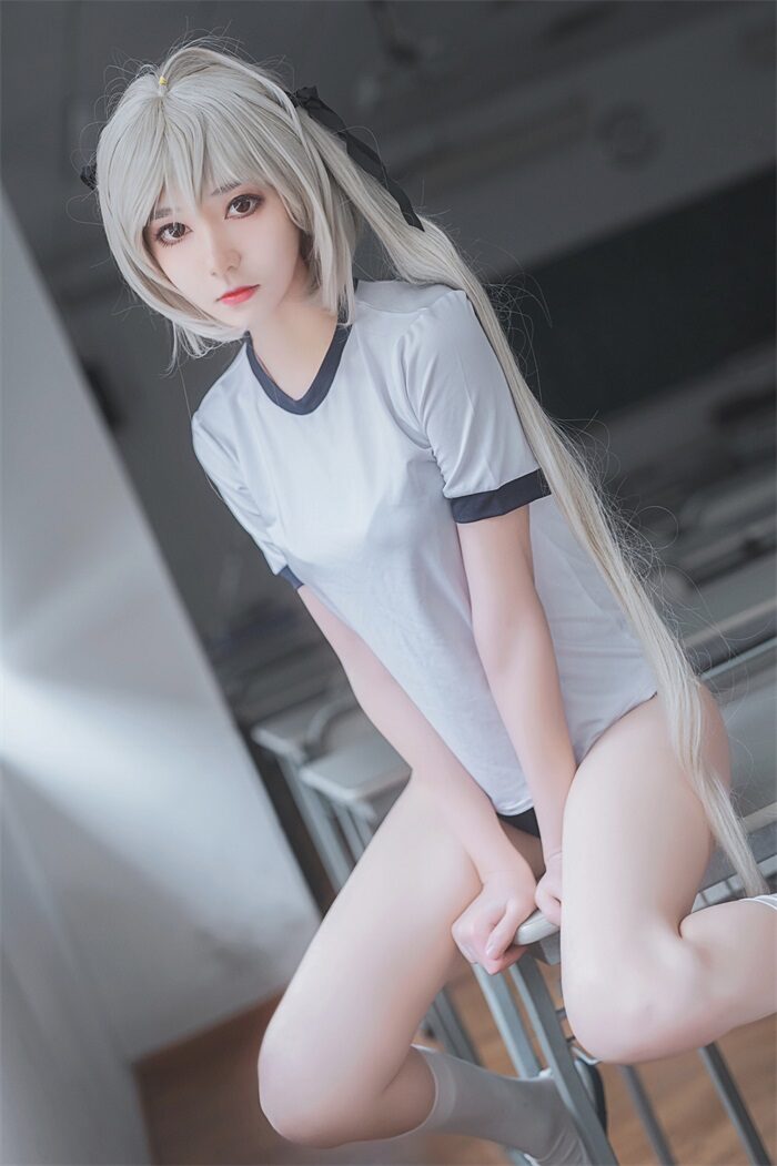 微博红人动漫Coser@南桃Momoko 春日野穹体操服 [28P/139MB]