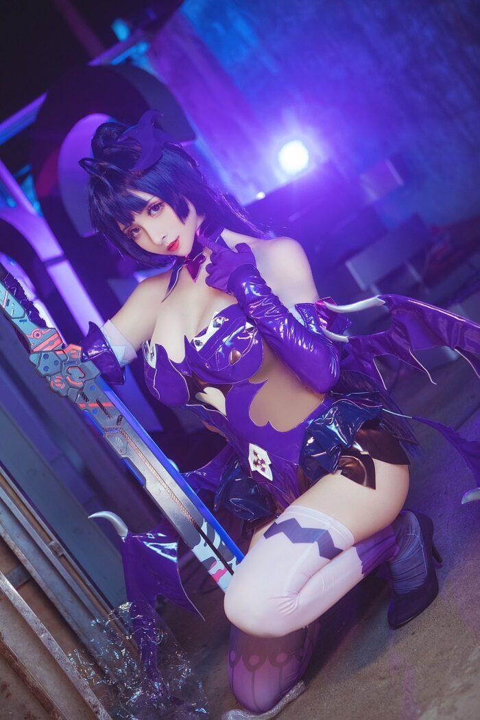 知名动漫Coser@rioko凉凉子 魅魔芽衣 [22P/697MB]