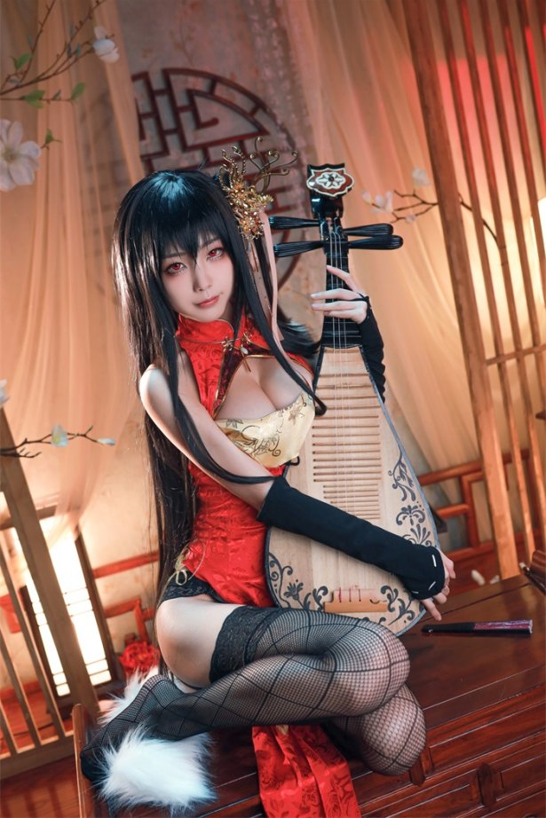 知名动漫博主@水淼aqua-霞之丘诗羽 旗袍 [29P/586MB]