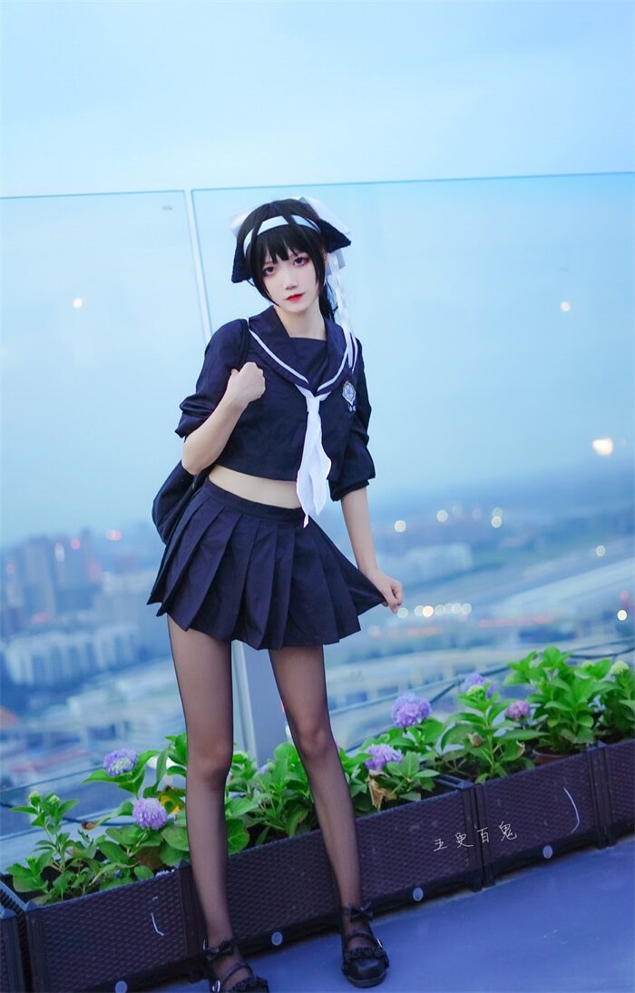 微博红人Coser@五更百鬼 碧蓝航线 [14P/60MB]