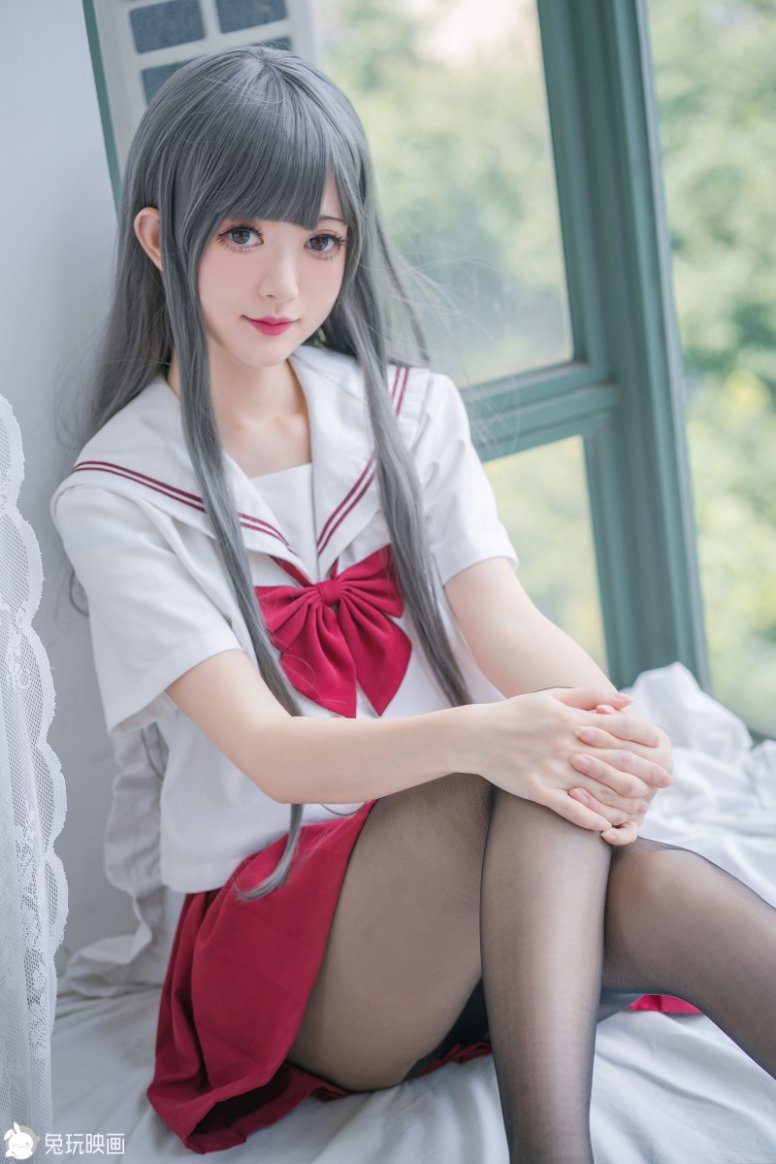 兔玩映画 VOL.024 甜美的黑丝短裙學姐 [40P/894MB]