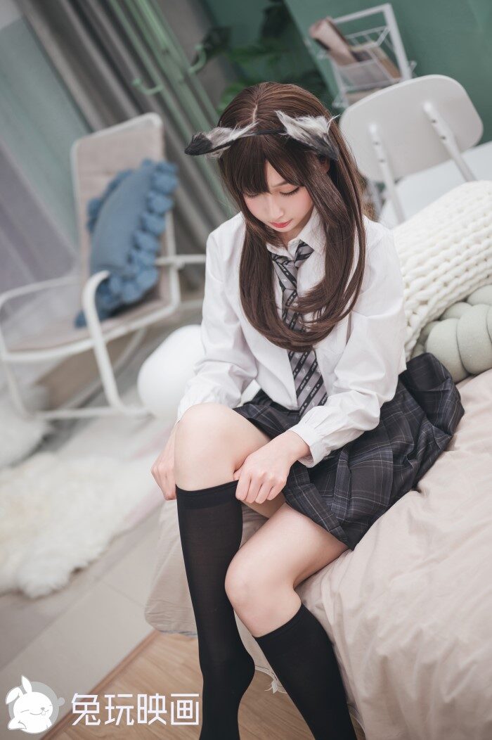 兔玩映画 VOL.042 猫耳學姐 [42P/433MB]