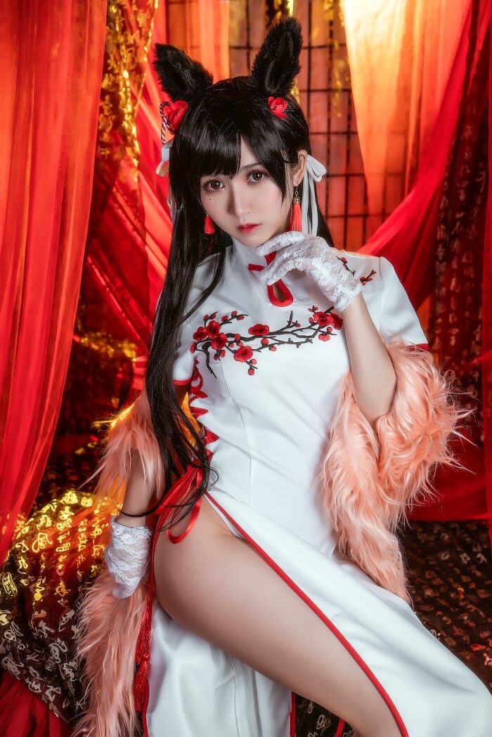 网荭Coser@鳗鱼霏儿 – 碧蓝航线 旗袍 [14P/607MB]