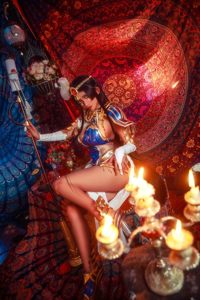 知名动漫Coser@rioko凉凉子 山鲁佐德 [22P/437MB]