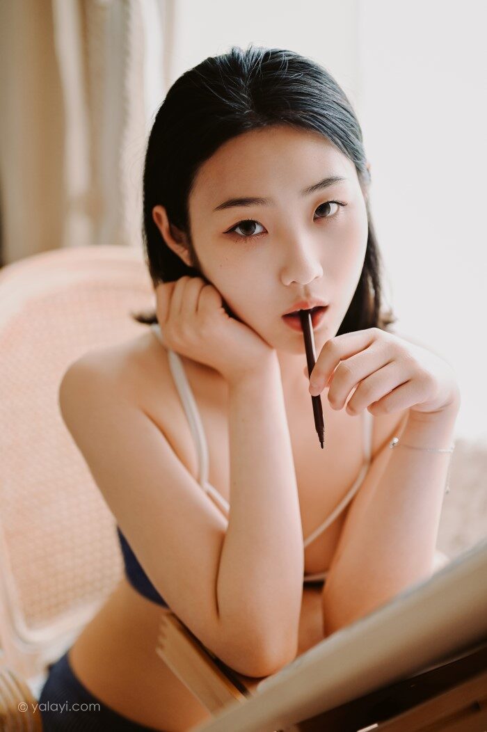 [YALAYI雅拉伊]2020.07.08 NO.668 沈伊《作画的女孩》[48+1P/466M]