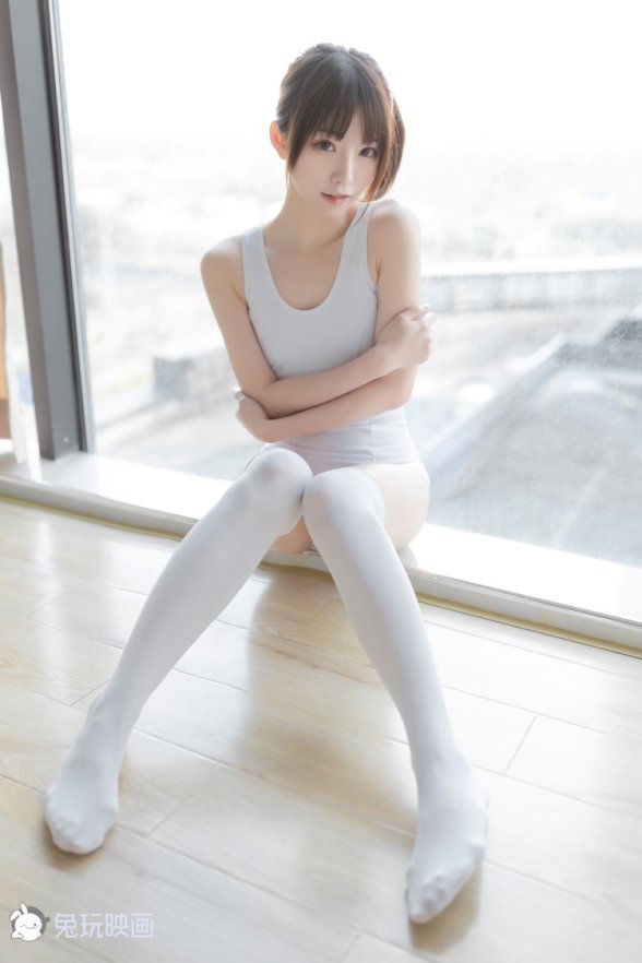 兔玩映画 夏日泳装 Vol.034 白丝单马尾 [40P/149MB]