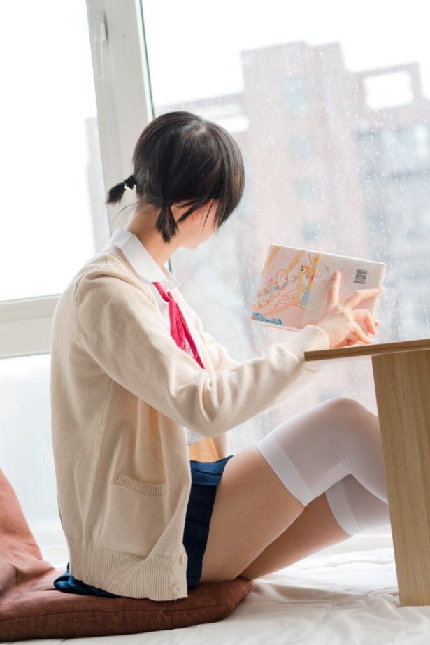 喵写真 VOL.018 JK白丝少女学习时间 [103P/344MB]