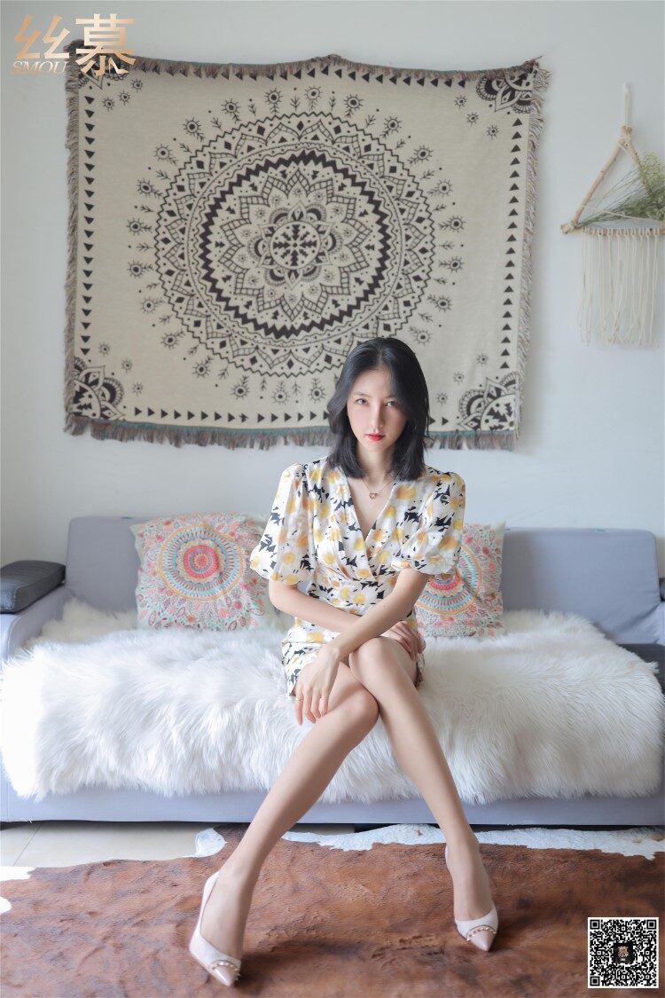 丝慕写真 SM275 天天一元 茗茗《碎花大长腿》[66P/217MB]