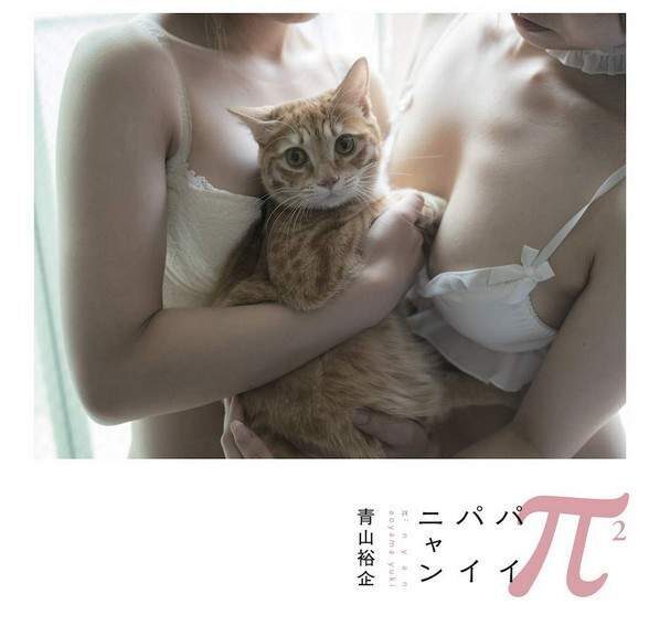 青山裕企《猫咪与欧派写真书》好想当那只猫~好想好想