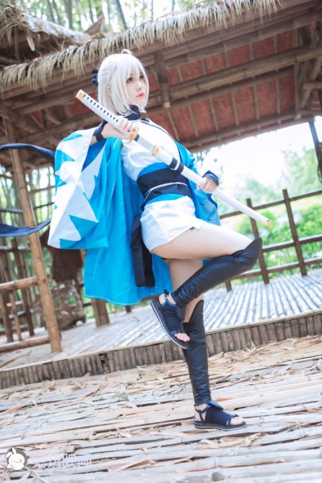 兔玩映画 B 181  冲田总司和saber [47P/785MB]