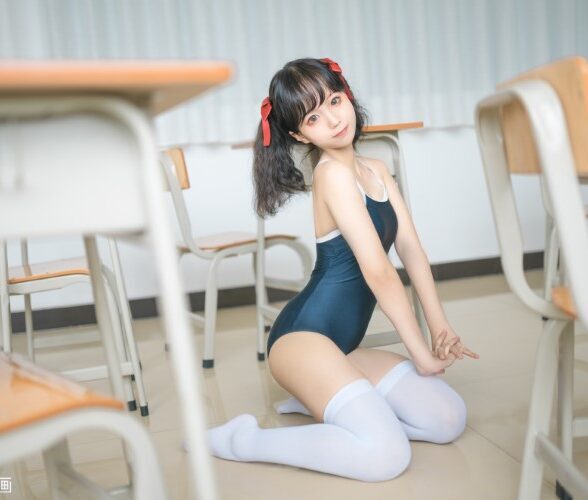 兔玩映画 夏日泳装 Vol.039 白丝小沫沫 [40P/530MB]