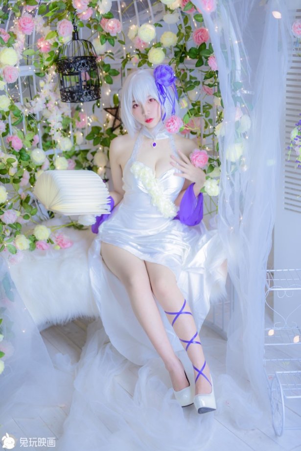 兔玩映画 C 114 白色花嫁 [45P/940MB]