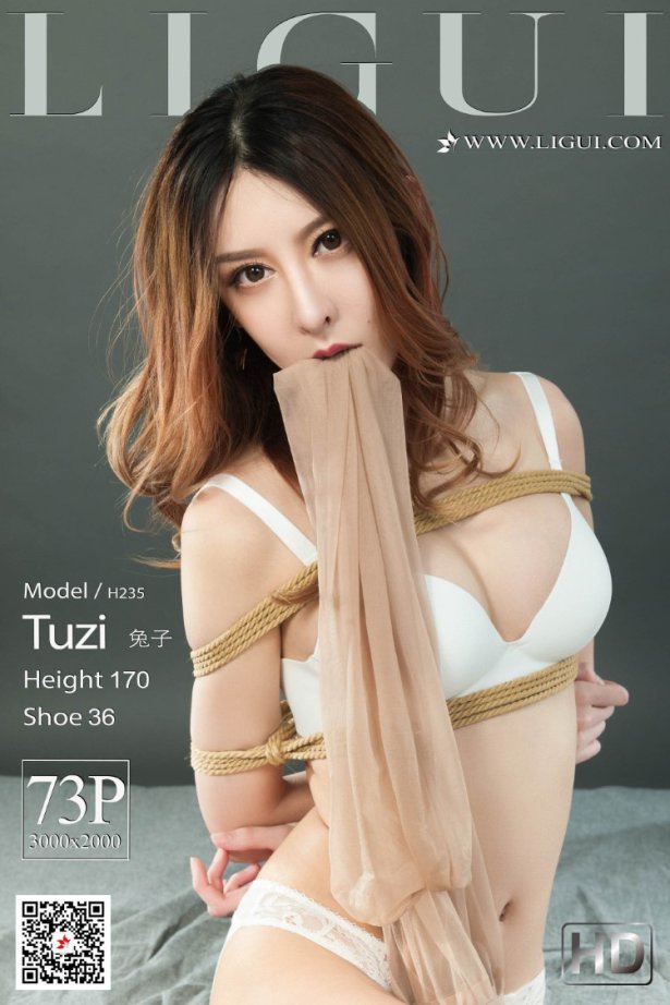 [Ligui丽柜] 2020.09.18《紧缚玉体》兔子 [74P/165MB]