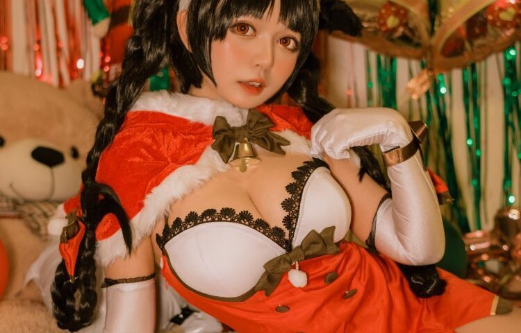 知名动漫博主@黑猫猫OvO – 大潮圣诞 [16P/415MB]