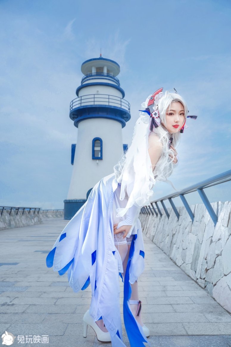 兔玩映画 C 175 碧蓝-欧根花嫁 [35P/404MB]