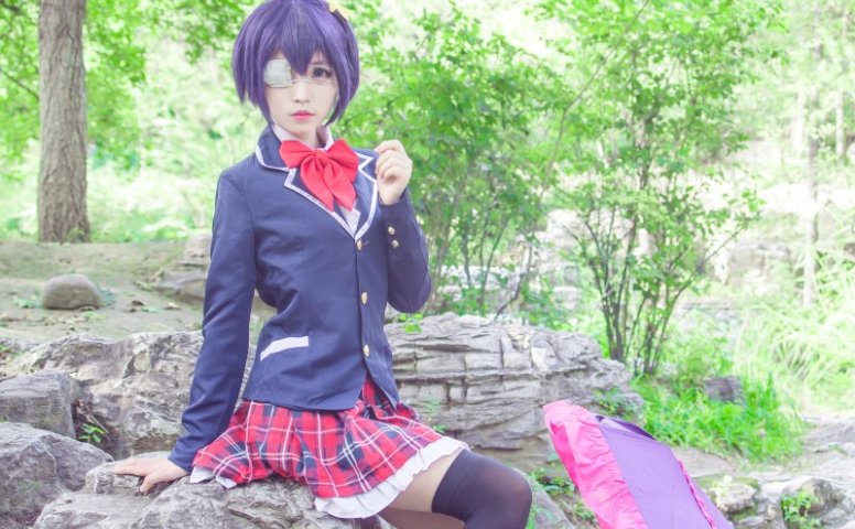 萌妹@白易子教主  中二病也要谈恋爱 [10P-21MB]