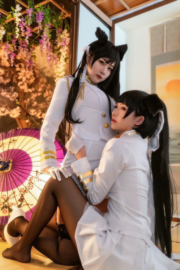 网荭Coser@鳗鱼霏儿 – 双人本 舰队服[27P/1.04G]