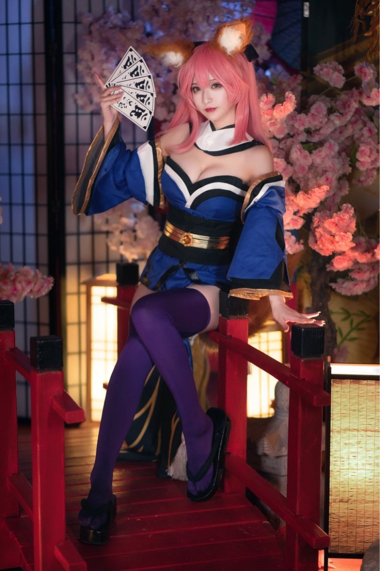 知名动漫博主@铁板烧鬼舞w 玉藻前 原皮 [32P/492MB]