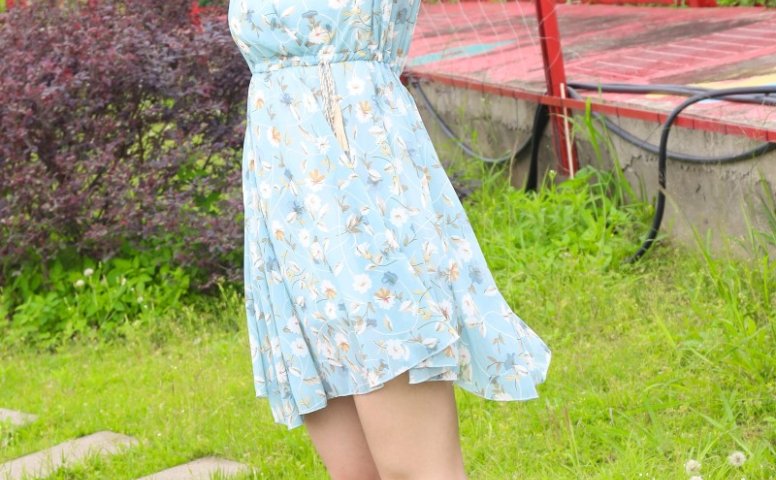 精选街拍 No.019  陳希希 印花裙 [87P/136M]