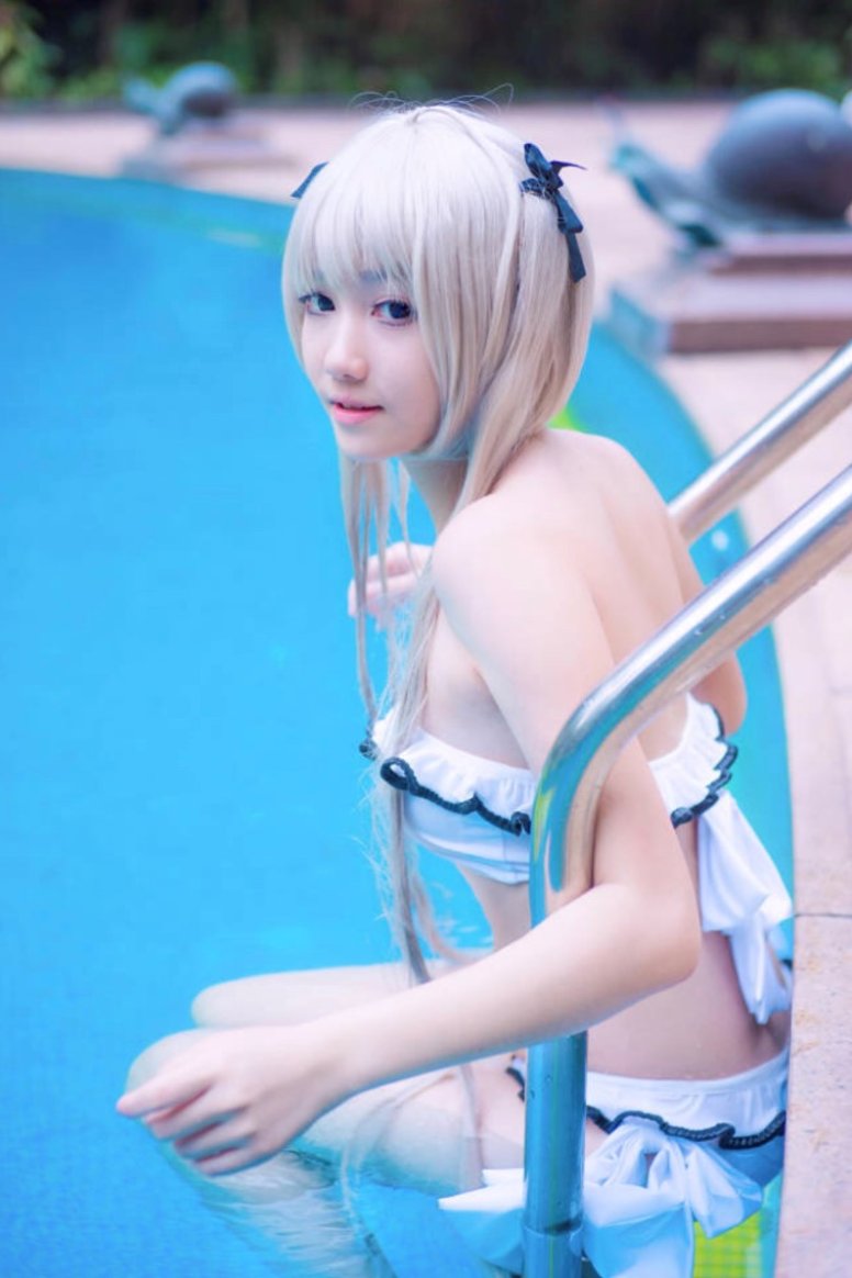 微博红人动漫Coser@南桃Momoko 穹水着 [15P/10MB]