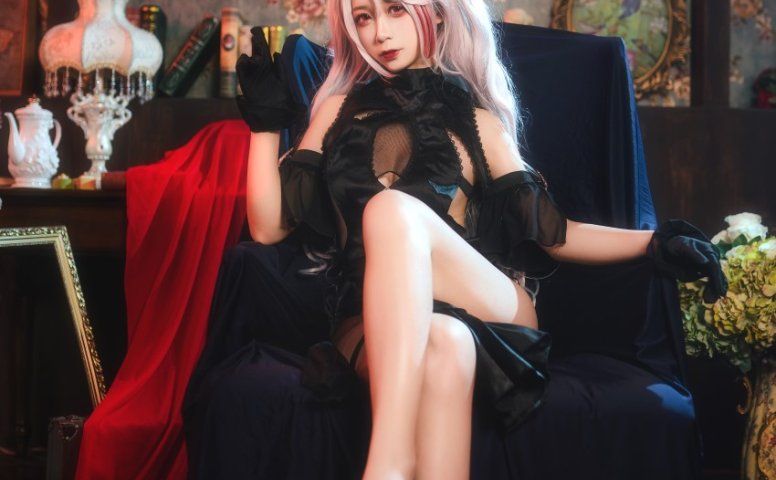 樱落酱w – 欧根礼服[12P/206MB]