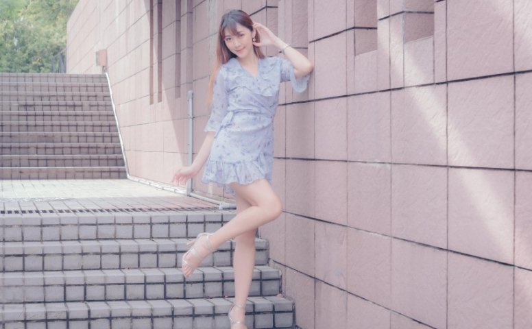 精选街拍 No.113 彭琁 连衣短裙凉高美腿 [58P/74MB]