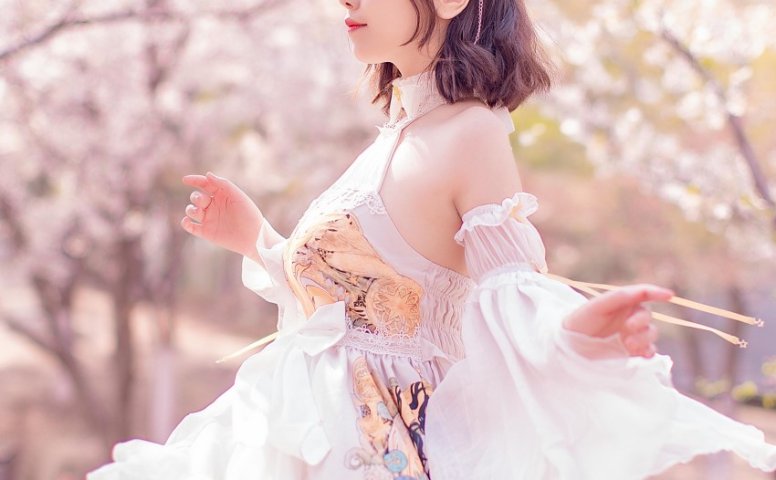 穆零Mu0 –  樱花盛开的季节 [19P/20MB]