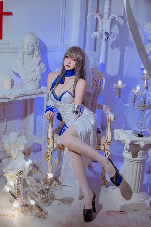 二佐Nisa – 碧蓝航线 路易九世礼服 [29P/495MB]