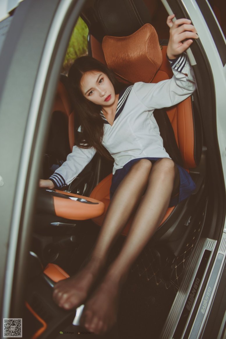 [SSA丝社]超清写真 NO.017 佳佳 小丝妹佳佳练车记 [63P/1.02GB]