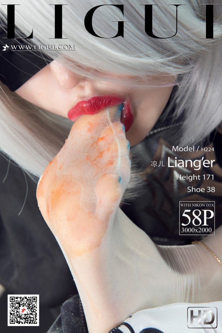 [Ligui丽柜]网络丽人 2021.06.30 Model《遇望尼尔》凉儿 [58+1P/56MB]