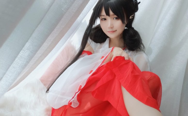 小仓千代w – 巫女[34P/74MB]