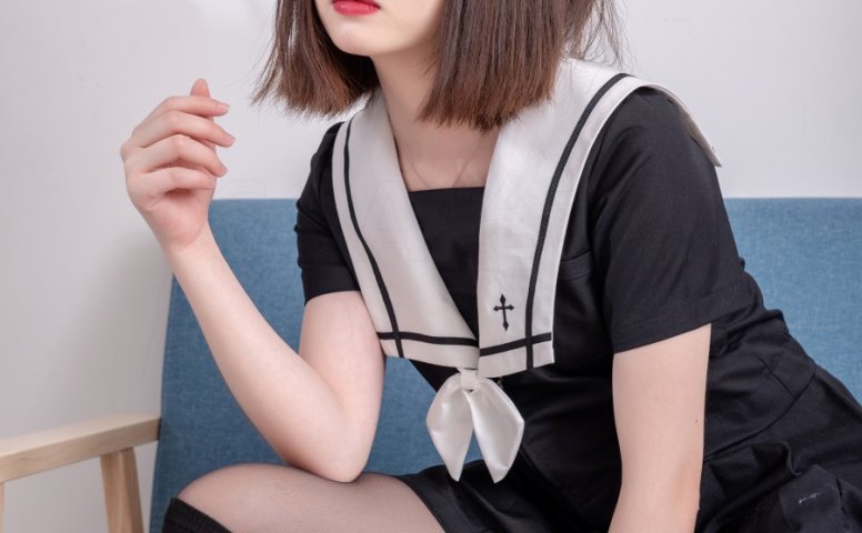 [SSA丝社]超清写真 NO.113 穗子 腿模穗子教你穿黑色系JK至服 [156P/2.24GB]