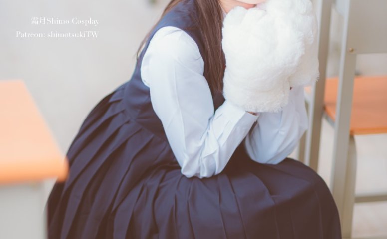 霜月shimo  – 黑丝 兽耳 JK [17P/204MB]