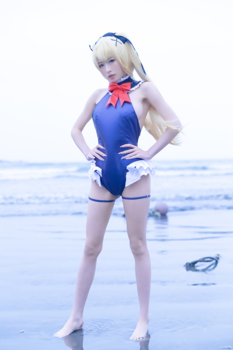 清水由乃 – 玛丽萝丝蓝色泳衣 [32P/329MB]