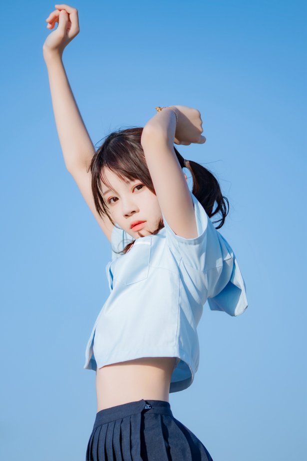 桜桃喵 – 蔚蓝 [33P/607MB]