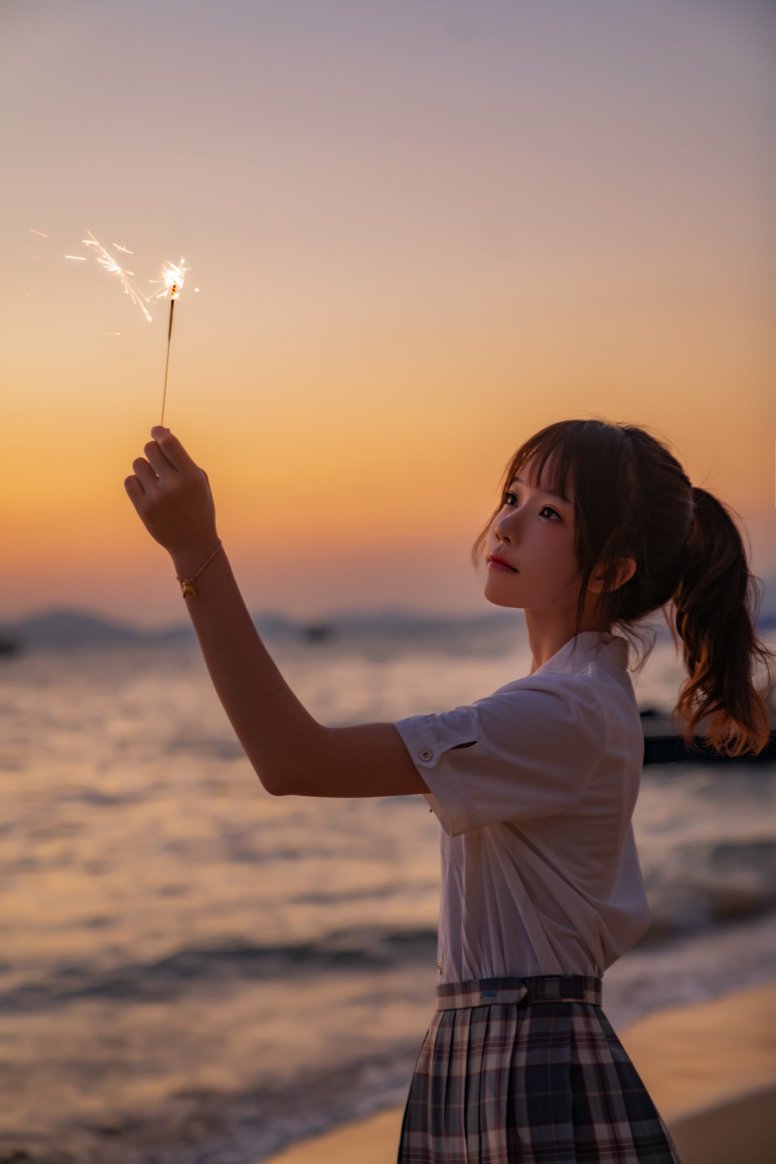 桜桃喵 – 逐海[17P/444MB]