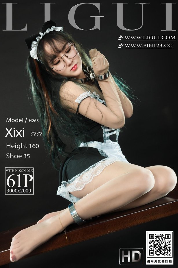 [Ligui丽柜] 2022.10.21《颜丝惩戒》汐汐 [62P/67MB]