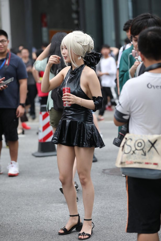 魔镜街拍 NO.077 [辉辉模拍]网荭只是简言 [106P/1.0G]